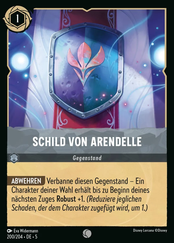 Schild von Arendelle — Disney Lorcana Gegenstand card from Shimmering Skies
