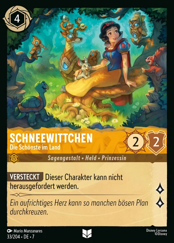Schneewittchen - Die Schönste im Land — Disney Lorcana Charakter card from Archazia's Island