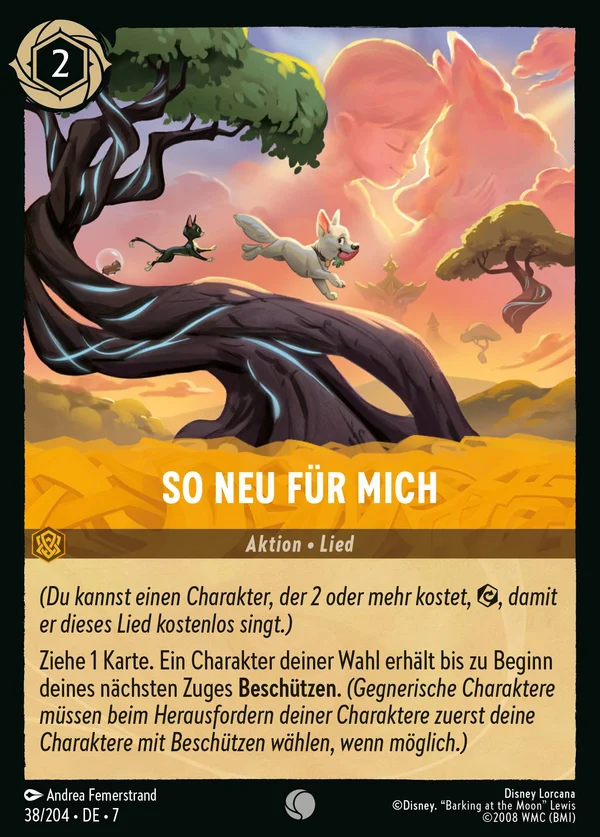 So neu für mich — Disney Lorcana Aktion card from Archazia's Island