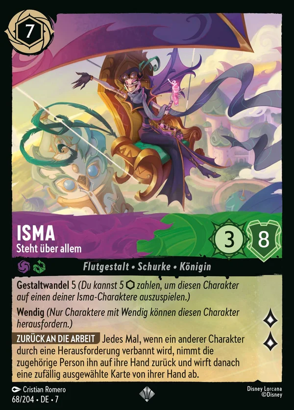 Isma - Steht über allem — Disney Lorcana Charakter card from Archazia's Island