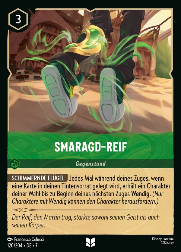 Smaragd-Reif — Disney Lorcana Gegenstand card from Archazia's Island