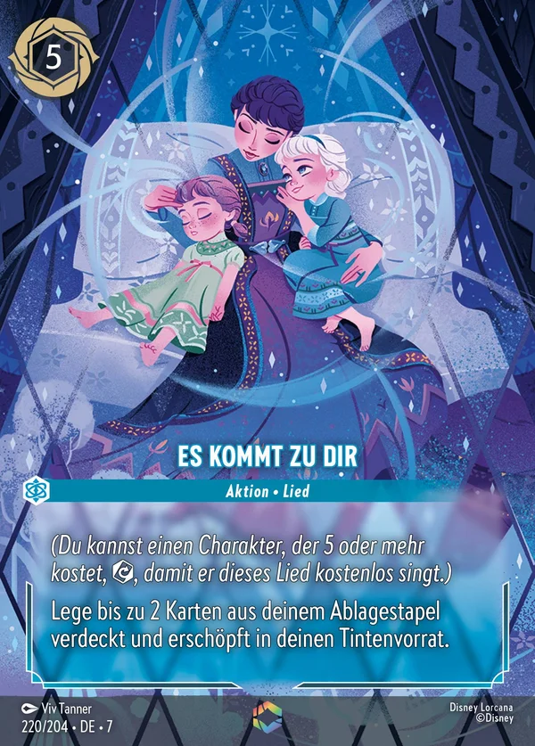 Es kommt zu dir — Disney Lorcana Aktion card from Archazia's Island