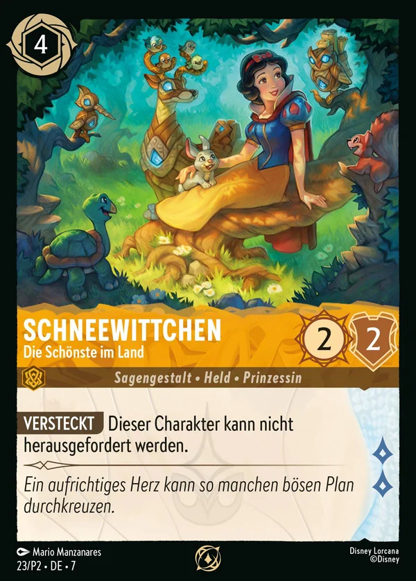 Schneewittchen - Die Schönste im Land — Disney Lorcana Charakter card from Archazia's Island