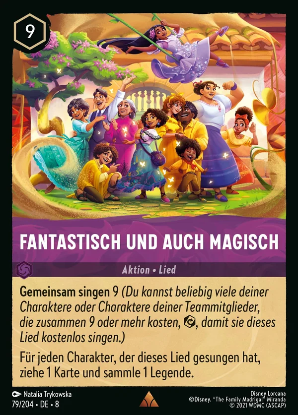 Fantastisch und auch magisch — Disney Lorcana Aktion card from The Reign of Jafar