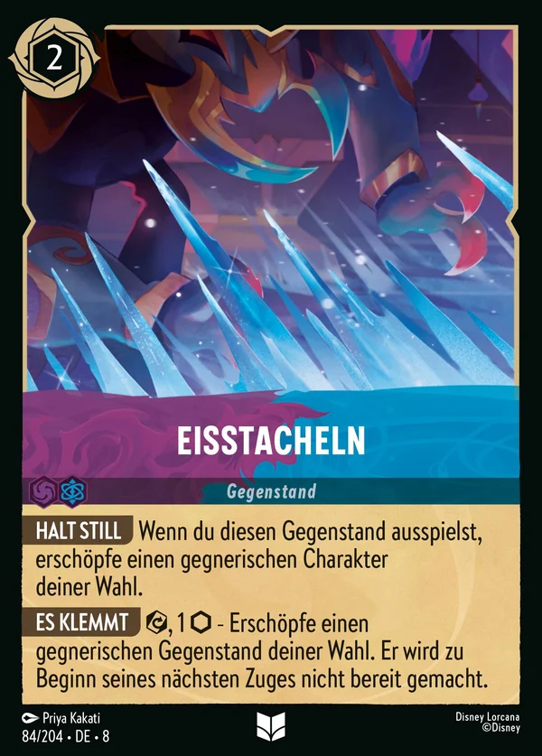 Eisstacheln — Disney Lorcana Gegenstand card from The Reign of Jafar