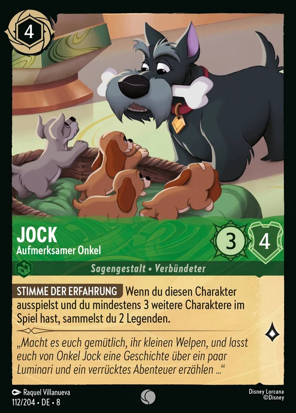 Jock - Aufmerksamer Onkel — Disney Lorcana Charakter card from The Reign of Jafar