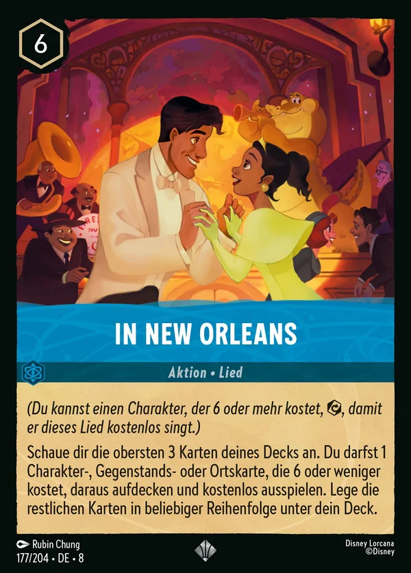 In New Orleans — Disney Lorcana Aktion card from The Reign of Jafar