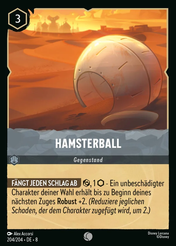 Hamsterball — Disney Lorcana Gegenstand card from The Reign of Jafar