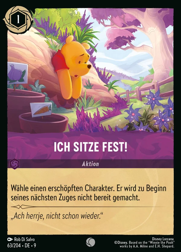 Ich sitze fest! — Disney Lorcana Aktion card from Fabled