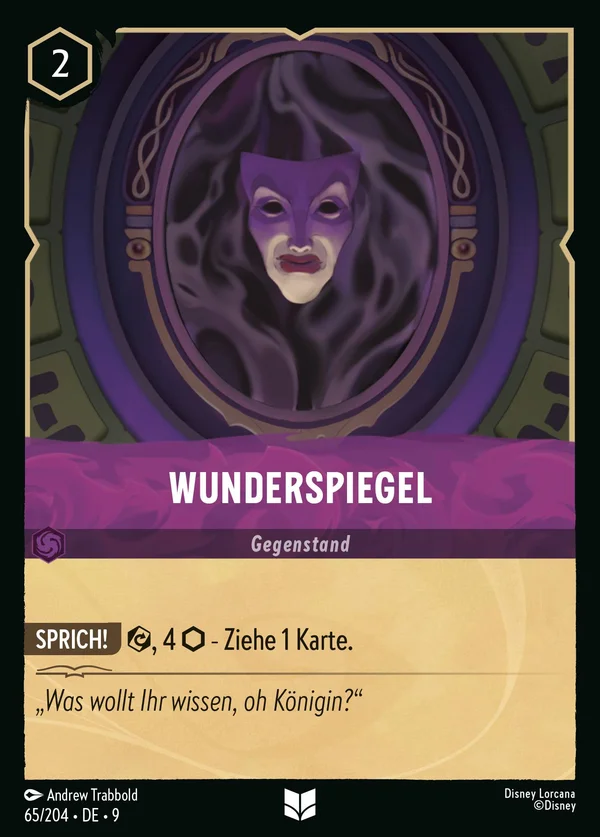 Wunderspiegel — Disney Lorcana Gegenstand card from Fabled