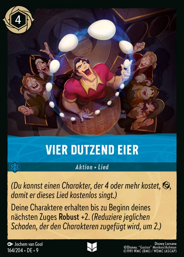 Vier Dutzend Eier — Disney Lorcana Aktion card from Fabled