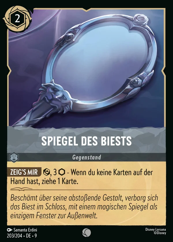 Spiegel des Biests — Disney Lorcana Gegenstand card from Fabled