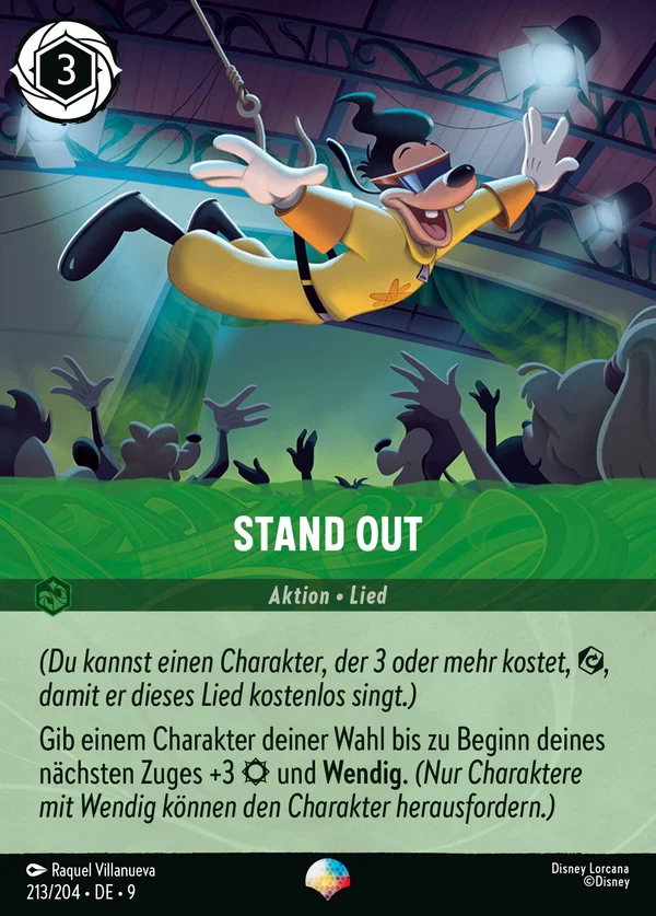 Stand Out — Disney Lorcana Aktion card from Fabled