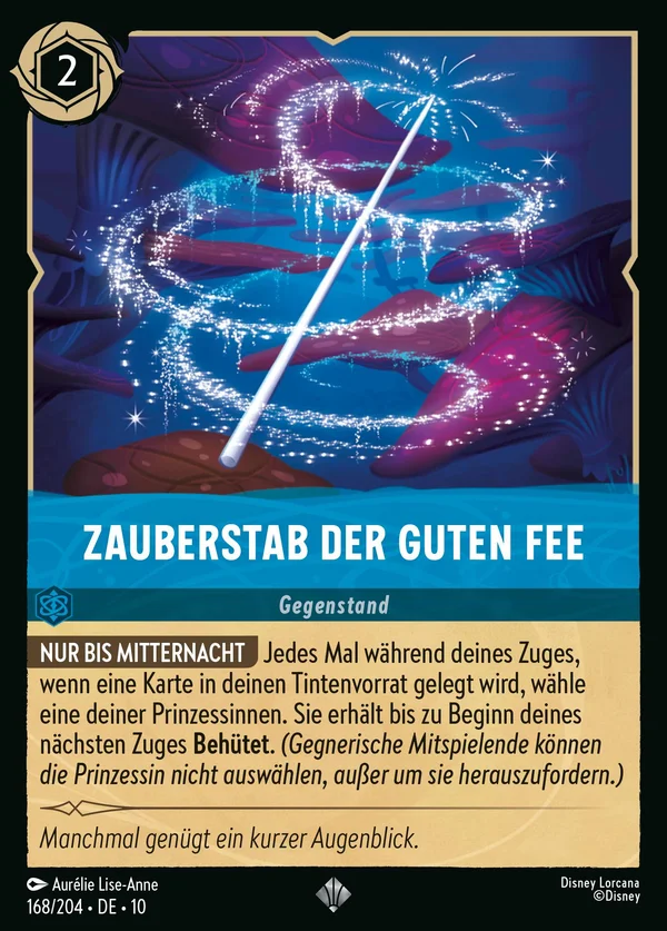Zauberstab der guten Fee — Disney Lorcana Gegenstand card from Whispers in the Well