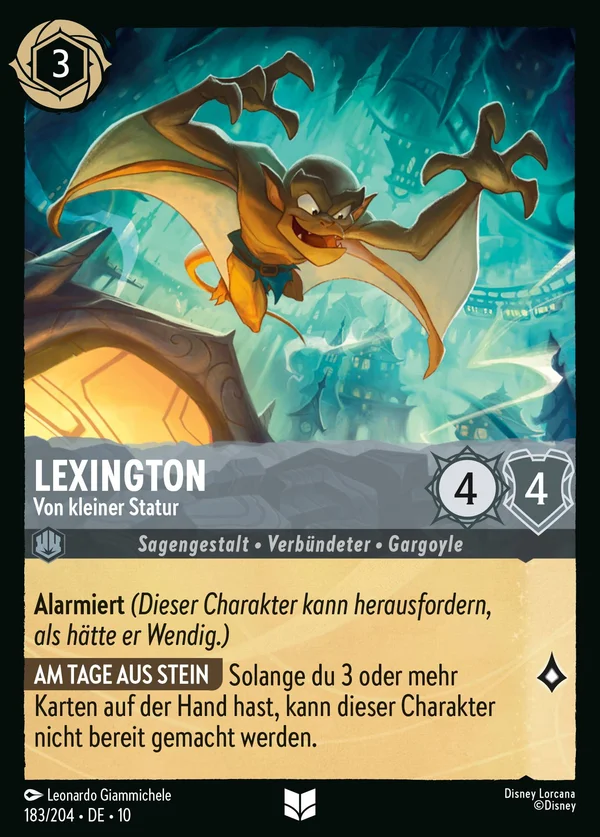 Lexington - Von kleiner Statur — Disney Lorcana Charakter card from Whispers in the Well