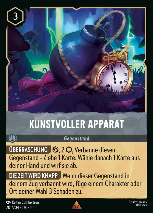 Kunstvoller Apparat — Disney Lorcana Gegenstand card from Whispers in the Well