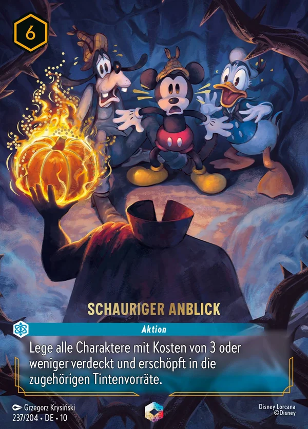 Schauriger Anblick — Disney Lorcana Aktion card from Whispers in the Well