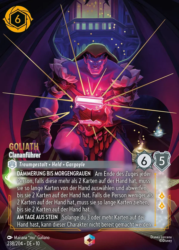 Goliath - Clananführer — Disney Lorcana Charakter card from Whispers in the Well