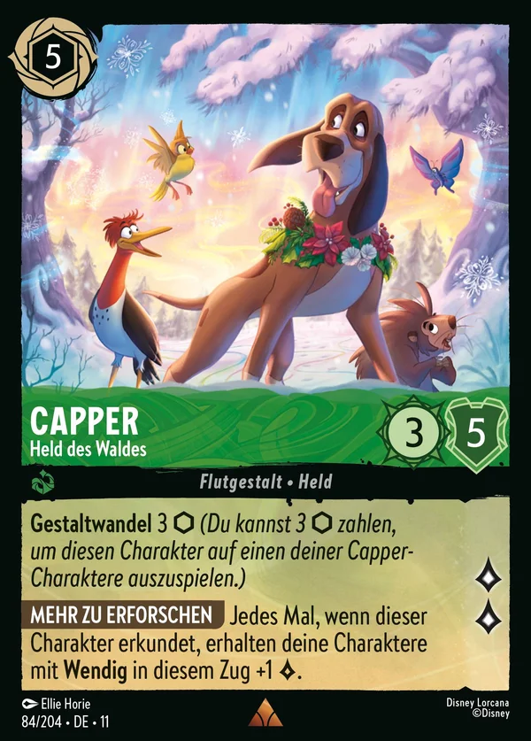Capper - Held des Waldes — Disney Lorcana Charakter card from Winterspell
