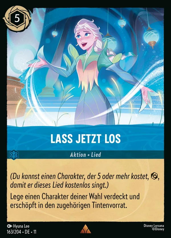 Lass jetzt los — Disney Lorcana Aktion card from Winterspell