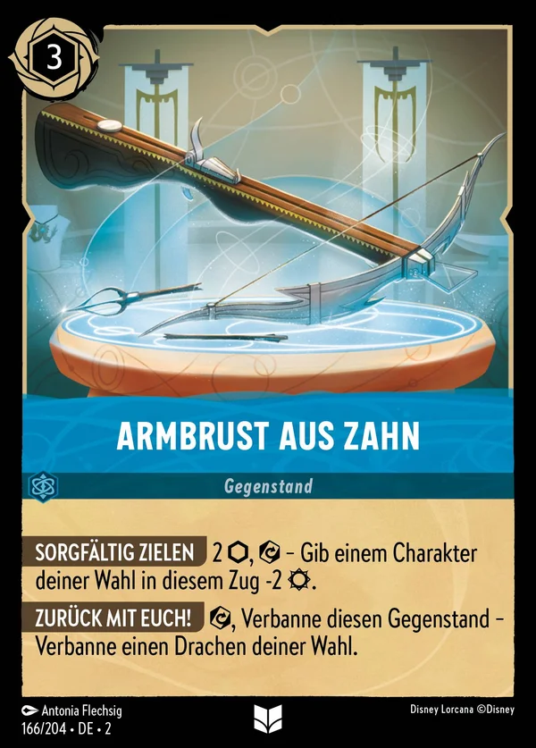 Armbrust aus Zahn — Disney Lorcana Gegenstand card from Rise of the Floodborn