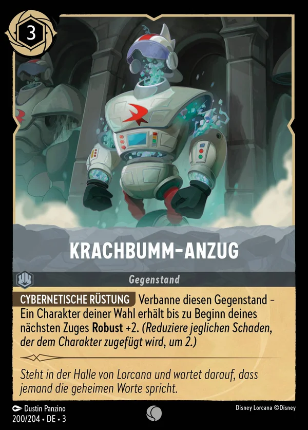 Krachbumm-Anzug — Disney Lorcana Gegenstand card from Into the Inklands
