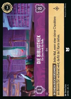 Die Bibliothek - Ein Geschenk für Belle