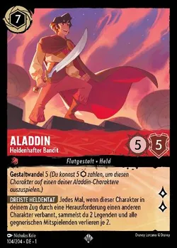 Aladdin - Heldenhafter Bandit