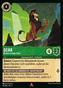 Scar - Rachsüchtiger Löwe