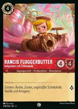 Rancis Fluggerbutter - Aufgeladen mit Schokolade