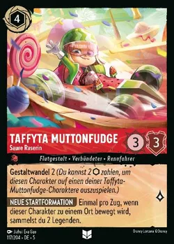 Taffyta Muttonfudge - Saure Raserin
