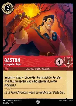 Gaston - Arroganter Jäger