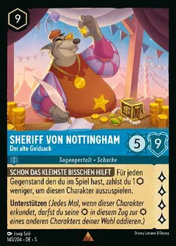 Sheriff von Nottingham - Der alte Geldsack