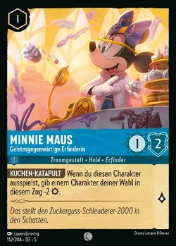 Minnie Maus - Geistesgegenwärtige Erfinderin