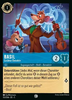 Basil - Geübter Detektiv