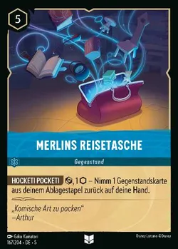 Merlins Reisetasche
