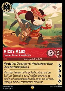 Micky Maus - Tapferes Kleines Schneiderlein