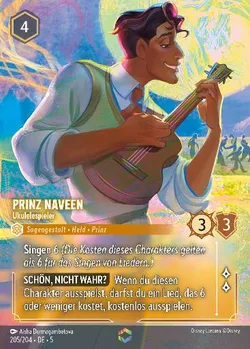Prinz Naveen - Ukulelespieler