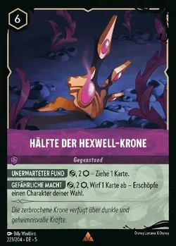 Hälfte der Hexwell-Krone