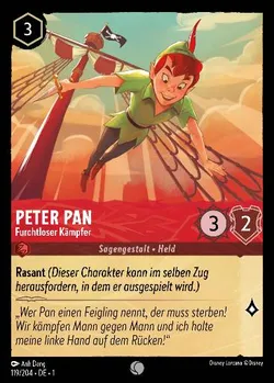 Peter Pan - Furchtloser Kämpfer