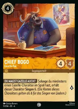 Chief Bogo - Gazelle-Fan
