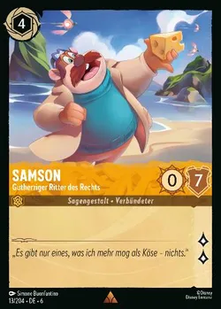Samson - Gutherziger Ritter des Rechts