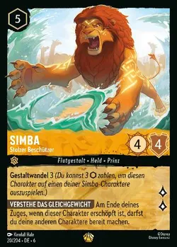 Simba - Stolzer Beschützer