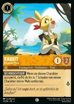 Rabbit - Empörter Pirat