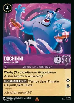 Dschinni - Wunsch erfüllt