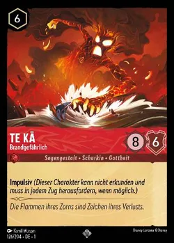 Te Kā - Brandgefährlich