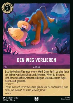 Den Weg verlieren
