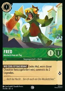 Fred - Maskottchen am Tag