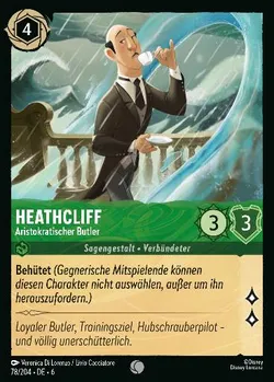 Heathcliff - Aristokratischer Butler