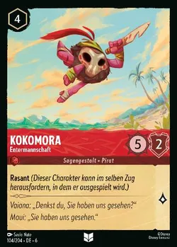 Kokomora - Entermannschaft